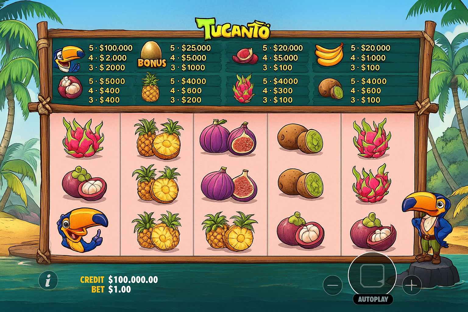 Tucanito gameplay